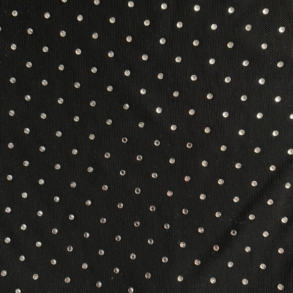 Zara Rhinestone Tulle Halter Top - Picture 4 of 6